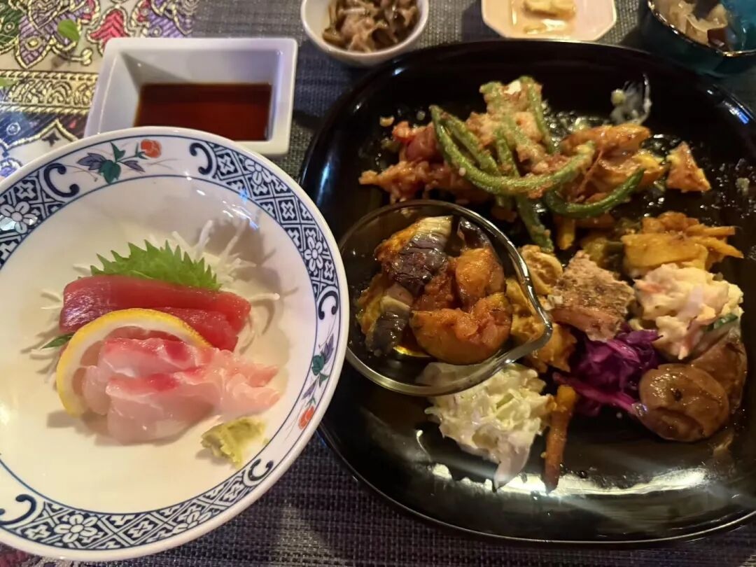 Another meal from the lodge stay.