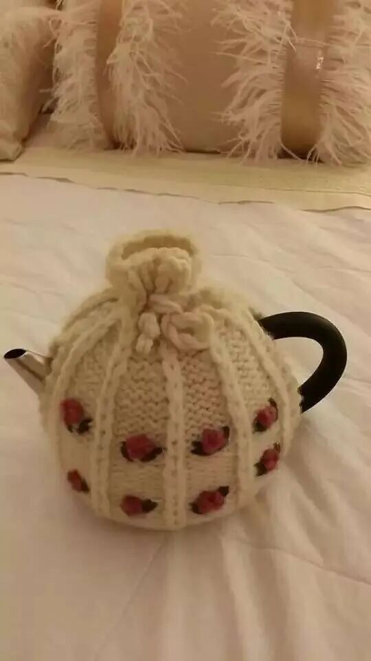 The knitted teapot cosy I still remember.