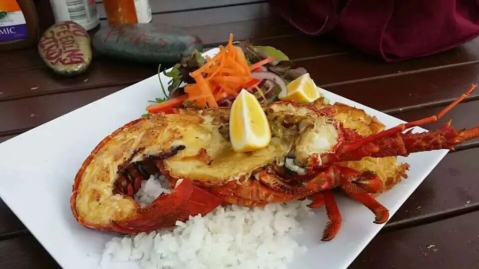 A memorable crayfish meal.